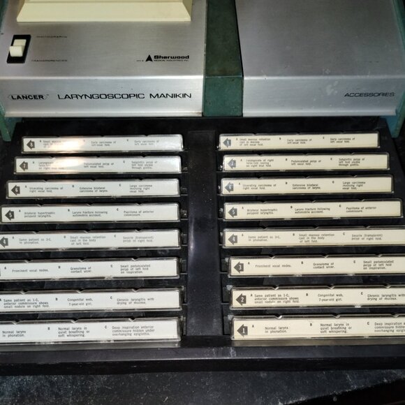 Laryngoscopic Manikin, "Laryngoman", Vintage Medical Equipment Great condition - Picture 6 of 8